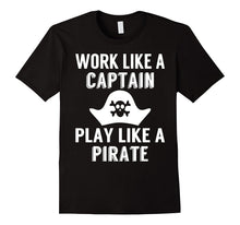 Captain Dad Clothes Boat Apparel Novelty Gift T-Shirt