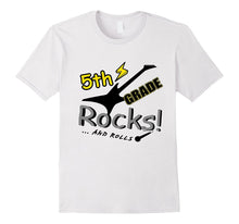 Rock and Roll T Shirt 5th Grade Rocks Back to School Gift