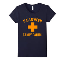 Halloween Candy Patrol Inspector Swimming Pool Cross T Shirt