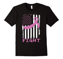 Breast Cancer Shirt Fight Flag Shirt