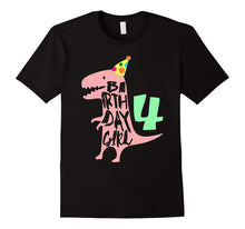 Birthday Girl 4 T Shirt- 4 Year Old Birthday Tee