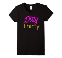 30th Birthday Gift Shirt Gold Dirty Thirty Squad Girls Night