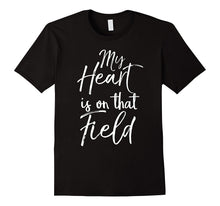 My Heart Is on That Field Shirt Vintage Fall Football Tee