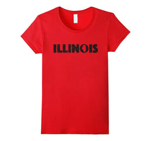 Illinois Home State Love | Black Lettering T-Shirt & Gift