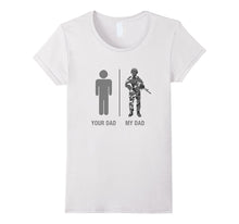 Soldier Dad Appreciation Military Novelty T Shirt Camouflage