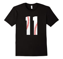 11nd Birthday Boy Eleven Years Baseball Funny T-Shirt