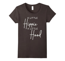 Funny T-Shirt 'A Little Hippie a Little Hood'