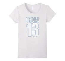 13th Birthday T-Shirt Official Teenager Novelty Tee