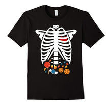 Halloween Skeleton Rib Cage X-Ray Cute Candy T-Shirt