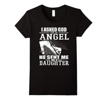 Funny Shirt Fathers Day Gifts From Daughter T Shirt Angel