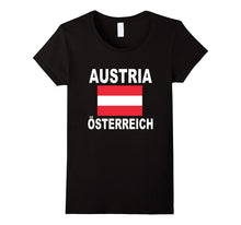 Austria Flag T-Shirt Osterreich Austrian Flag Unisex Top Tee