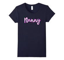 Nanny Grandmother Christmas Birthday Gift T-Shirt Tee