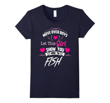Fishing Shirts for Girls - Move Over Boys