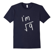 3 Years Old Math T Shirt- Square Root of 9