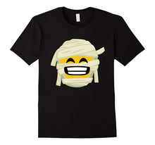 Mummy Emoji T-Shirt Big Smile Halloween Costume Gift