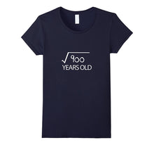 30th Birthday Gift Shirt 30 Years Old Funny Square Root Tee