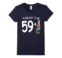 59 Plus One Beer 60th Birthday Shirt Funny Sixty Party Gift