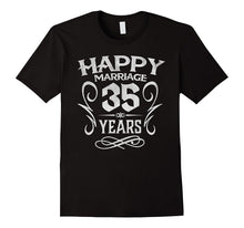 35th Wedding Anniversary 35 Years Happy Marriage Gift Shirt