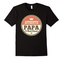 Papa Dad Grandpa Vintage Classic T-Shirt Gift