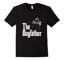 Mens the Dogfather Shirt Dad Dog T-Shirt | Funny Father's Day Tee