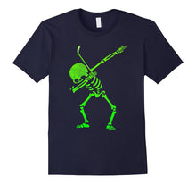 Halloween Dabbing Skeleton Hockey Dab T-Shirt