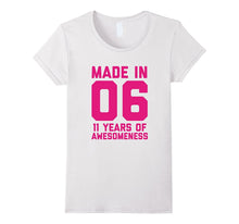 11th Birthday Shirt Gift Age 11 Year Old Girls Tshirt Tee