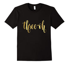 30th Birthday Shirt Gift Gold Bestie Three Oh Thirty 30