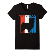 Retro RWnB Yorkiepoo Silhouette T-Shirt
