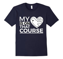 Cross Country Mom Shirt My Heart Is on That Course Tshirt