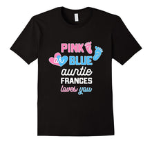 Aunt Frances Baby Shower Reveal Shirts Gender Reveal Tshirt