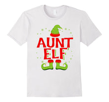Aunt Elf Matching Family Christmas T-Shirt