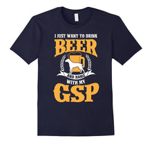 German Shorthaired Pointer and Beer Funny T-Shirt