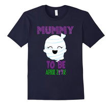 Halloween Pregnancy Shirt Mom Mummy to Be Due April 2018