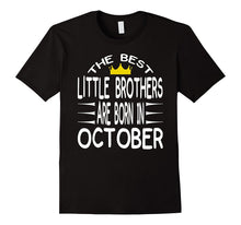 Birthday Tshirt for Little Brothers Born in October