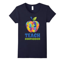 Cute Teach Compassion T-Shirt Autism Awareness Day Gifts