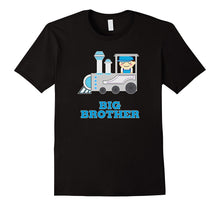 Kids Boys Train Big Brother Shirt