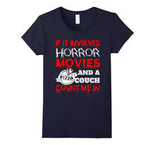 If It Involves Horror Movies, PIZZA, and a Couch Shirt