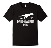 Men's Daddysaurus Rex T Shirt - Funny Fathers Day Gift for Dad