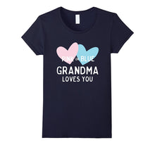 Pink or Blue Grandma Loves You Tshirt for Gender Reveal