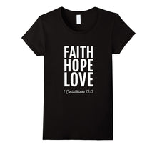 1 Corinthians 13:13 T-Shirt Faith Hope Love Christian TShirt