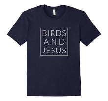Birds and Jesus, Christian Birdwatching Fun Modern Tshirt