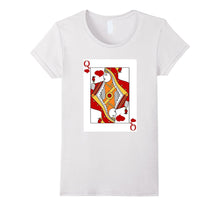 Deck of Cards Halloween Queen of Hearts Couple Costume Shirt