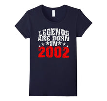 Legends Are Born in 2002 15 Years Old Birthday Gift T-Shirt