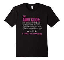 Best Aunt Gifts T-Shirt : Aunt Code T Shirt