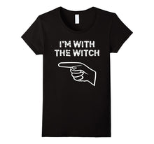 "I'm With the Witch" Halloween Funny T-Shirt