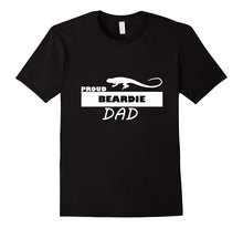 Proud Beardie Dad Bearded Dragon T-Shirt