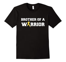 Brother of a Warrior - Childhood Cancer Awareness T-Shirt