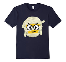 Mummy Emoji T-Shirt Nerd Geek Halloween Costume Gift