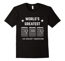 F Chord DAD Guitar T-Shirt Father's Day