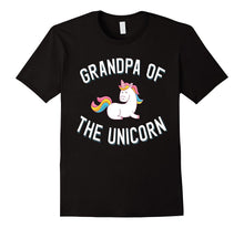 Cute Unicorn Family Shirt - Grandpa of the Unicorn Tee